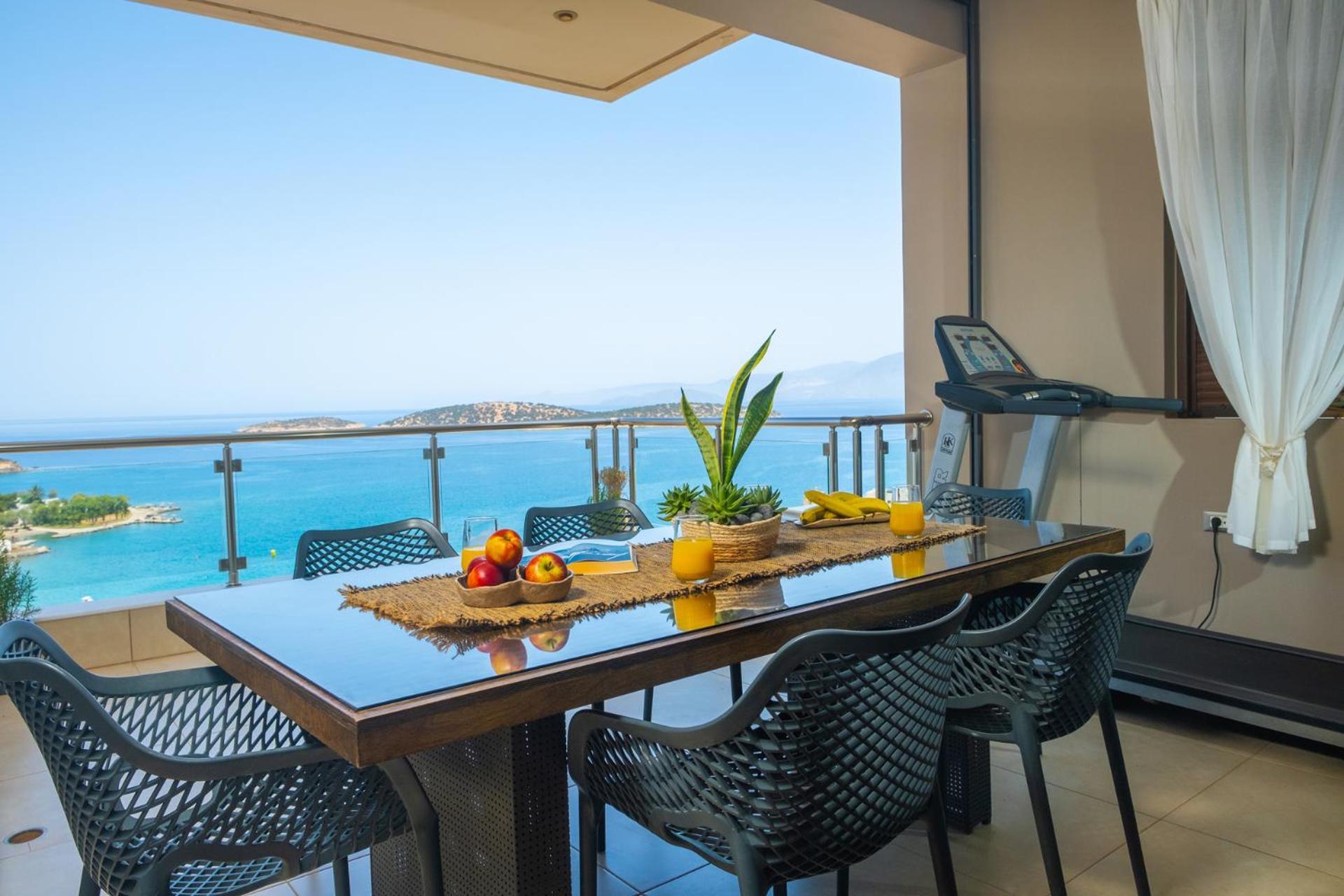 Ágios Nikólaos Thea Panoramic Sea View 아파트 외부 사진